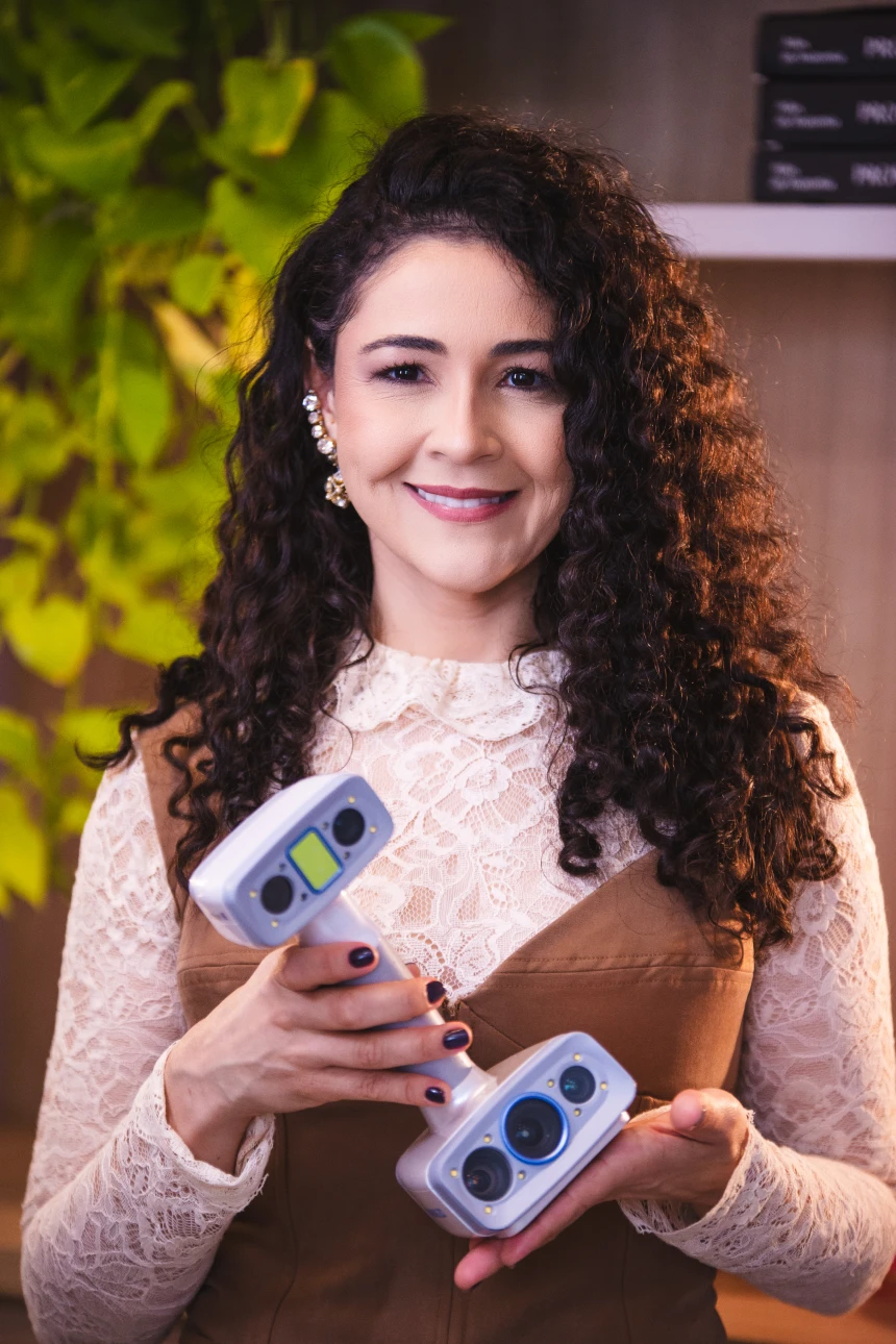 Avaliação craniana em bebê